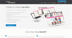 Desktop Screenshot of netshops.cz