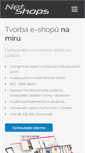 Mobile Screenshot of netshops.cz