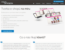 Tablet Screenshot of netshops.cz